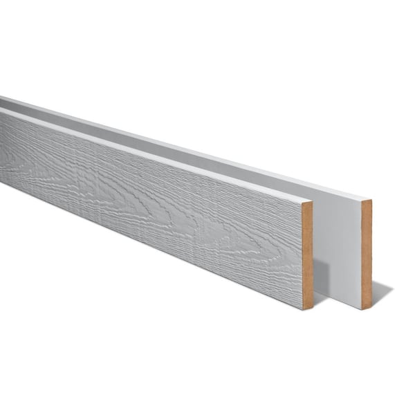 MiraTEC 1 in. x 3 in. x 8 ft. Gray Composite Trim
