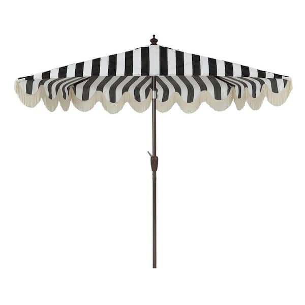 barn patio dining with umbrellas Umbrella Compatible Dining Tables