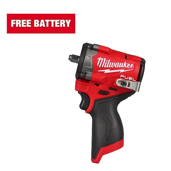 M12 FUEL 12V Lithium-Ion Brushless Cordless Stubby 3/8 in. Impact Wrench (Tool-Only)