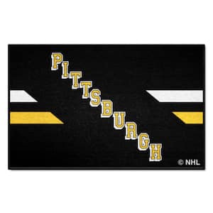Pittsburgh Penguins Yellow 1.5 ft. x 2.5 ft. Starter Area Rug