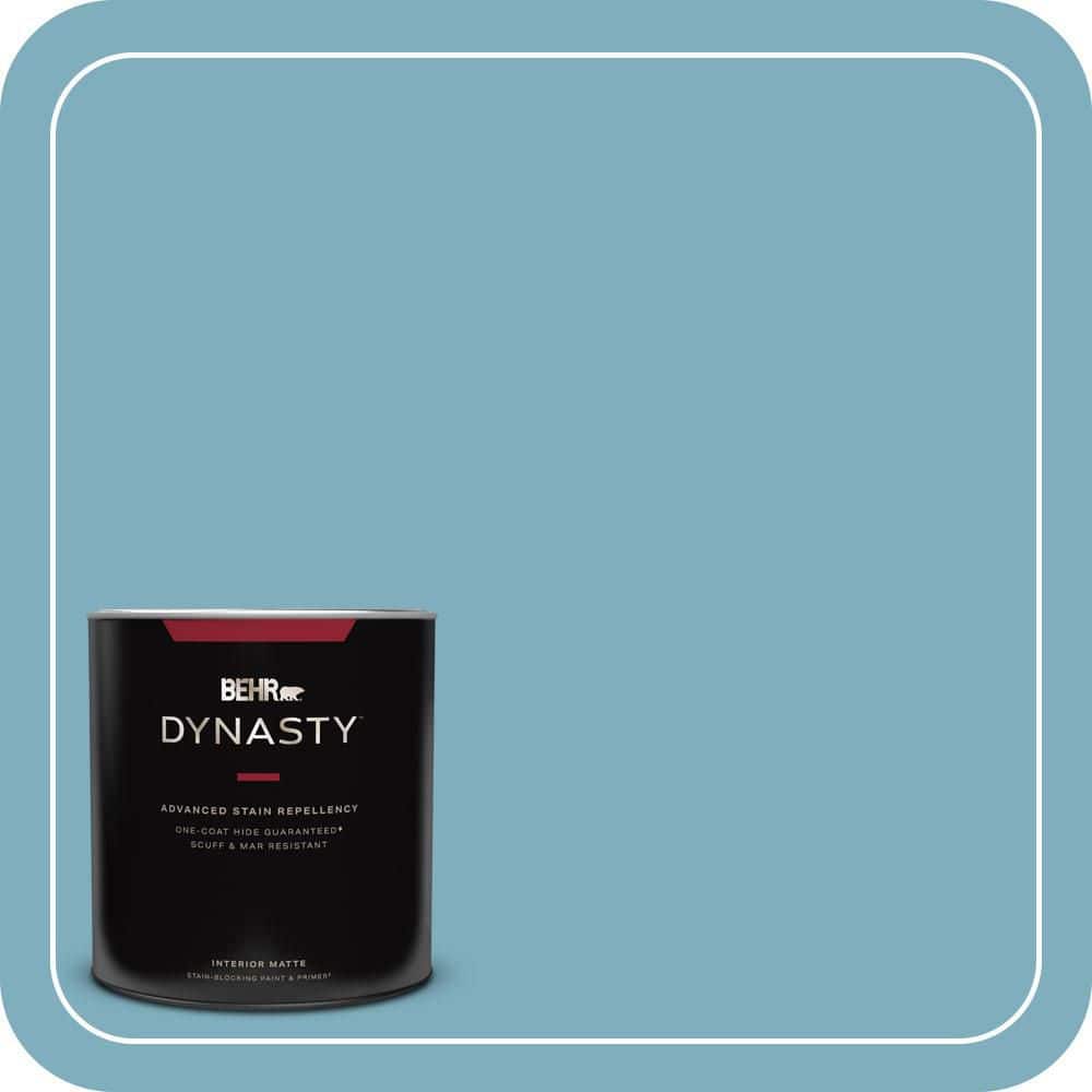 1 qt. #PMD-83 Porcelain Blue Matte Interior Stain-Blocking Paint and Primer price history on PriceWatchPro