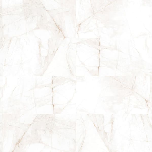 Spanish Mirage Porcelain 12 in. x 24 in. Floor and Wall Tile Pallet - Gold (25-Pieces, 53.8 sq. ft.)