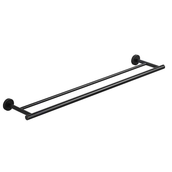 32 in. Wall Mounted Stainless Steel Towel Bar Hardware Accessory in Oil Rubbed Bronze