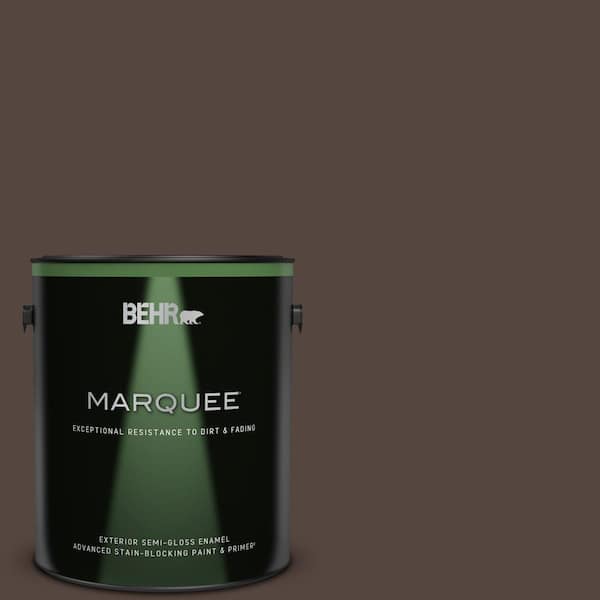 BEHR MARQUEE 1 gal. Home Decorators Collection #HDC-MD-13 Rave Raisin Semi-Gloss Enamel Exterior Paint & Primer