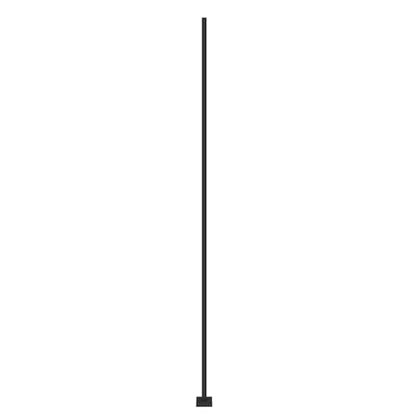 Stainless Steel Square Baluster Black coated finish 1/2 in. x 1/2 in. x 40 1/2 in. (15-Pack)