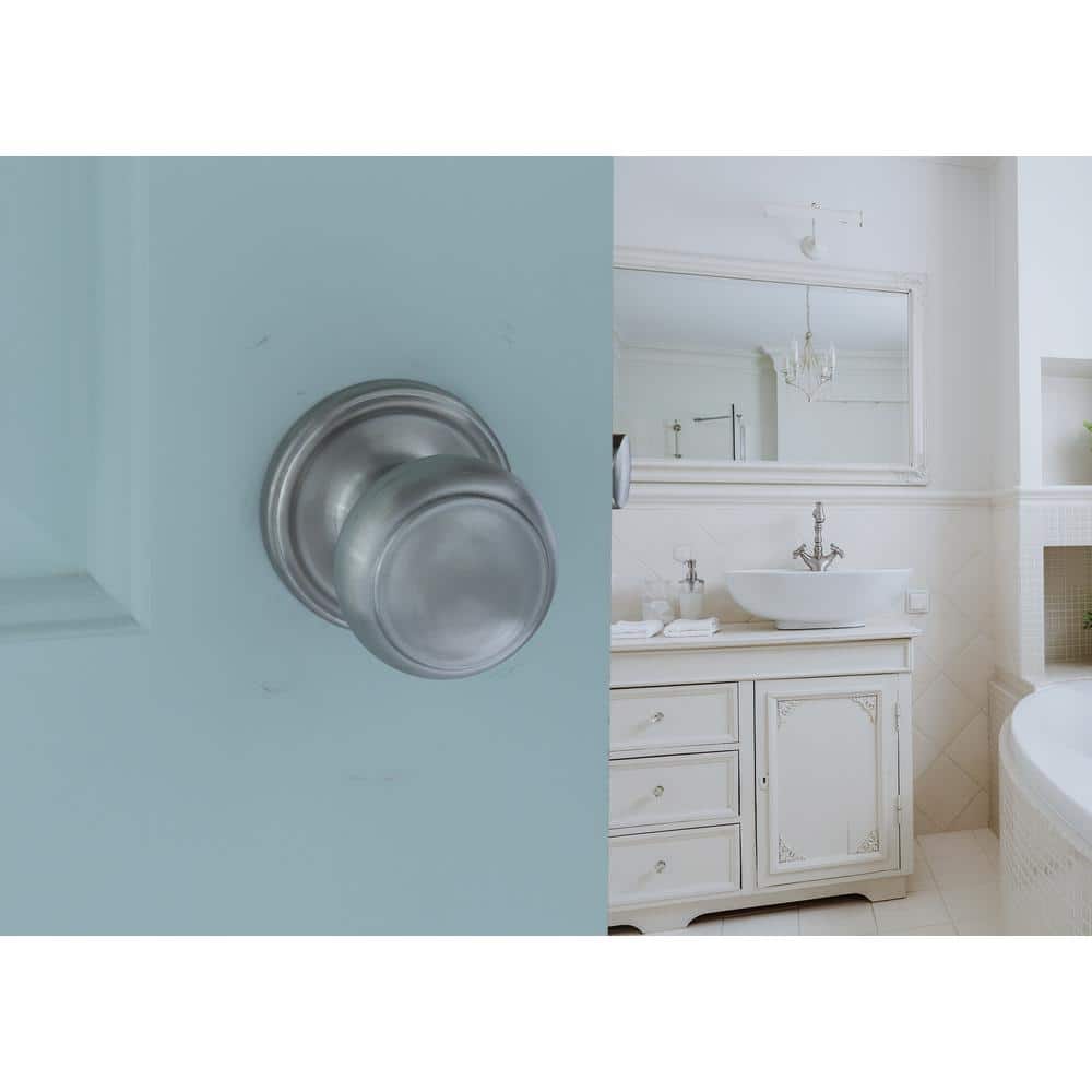 Satin Stainless Steel Round Passage Door Knob
