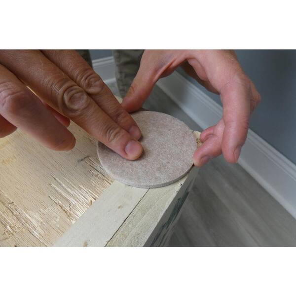 Peel & Stick Protect Hardwood Floors Delicate Surfaces Felt Pads Self-Adhesive 