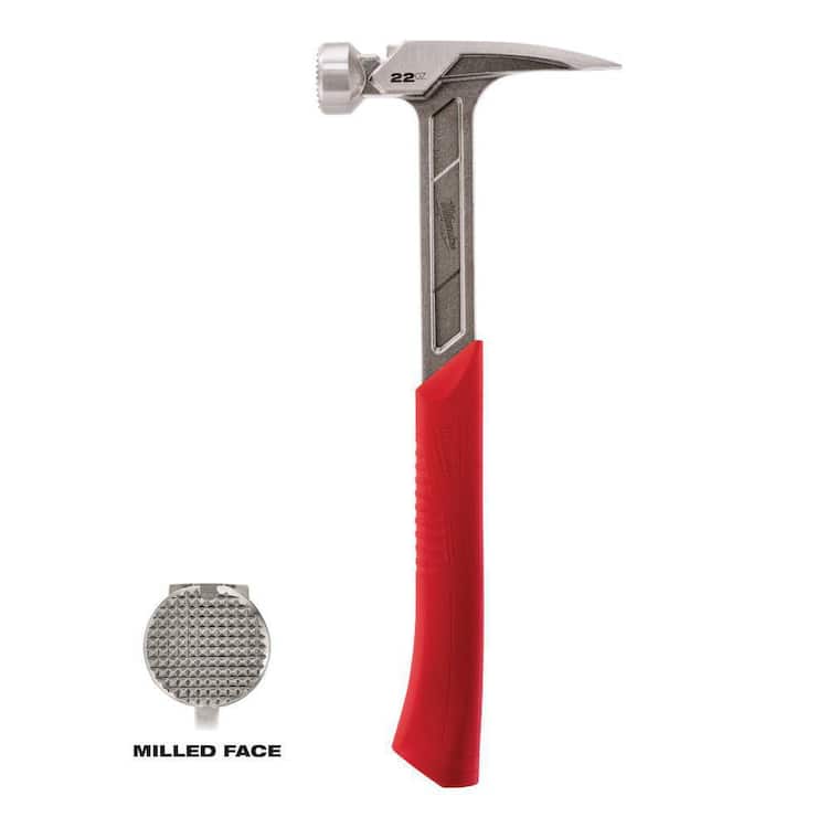 Milwaukee 22 oz. Milled Face Framing Hammer