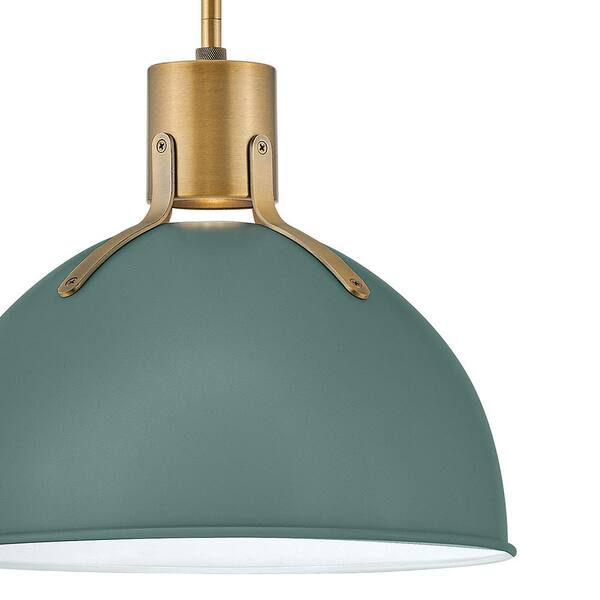 HINKLEY - Argo 1-Light Sage Green Pendant Light
