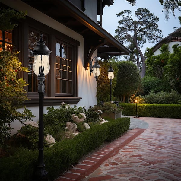Newport 4-Light Outdoor Heritage Post Mount