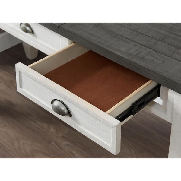 Linon Home Décor - Stenhouse Adjustable Student Desk Set - Gray
