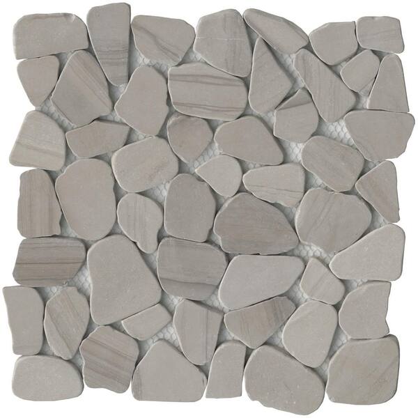 Emser Cultura 10-Pack Taupe Natural Stone Border Tile (12-in x 12-in)