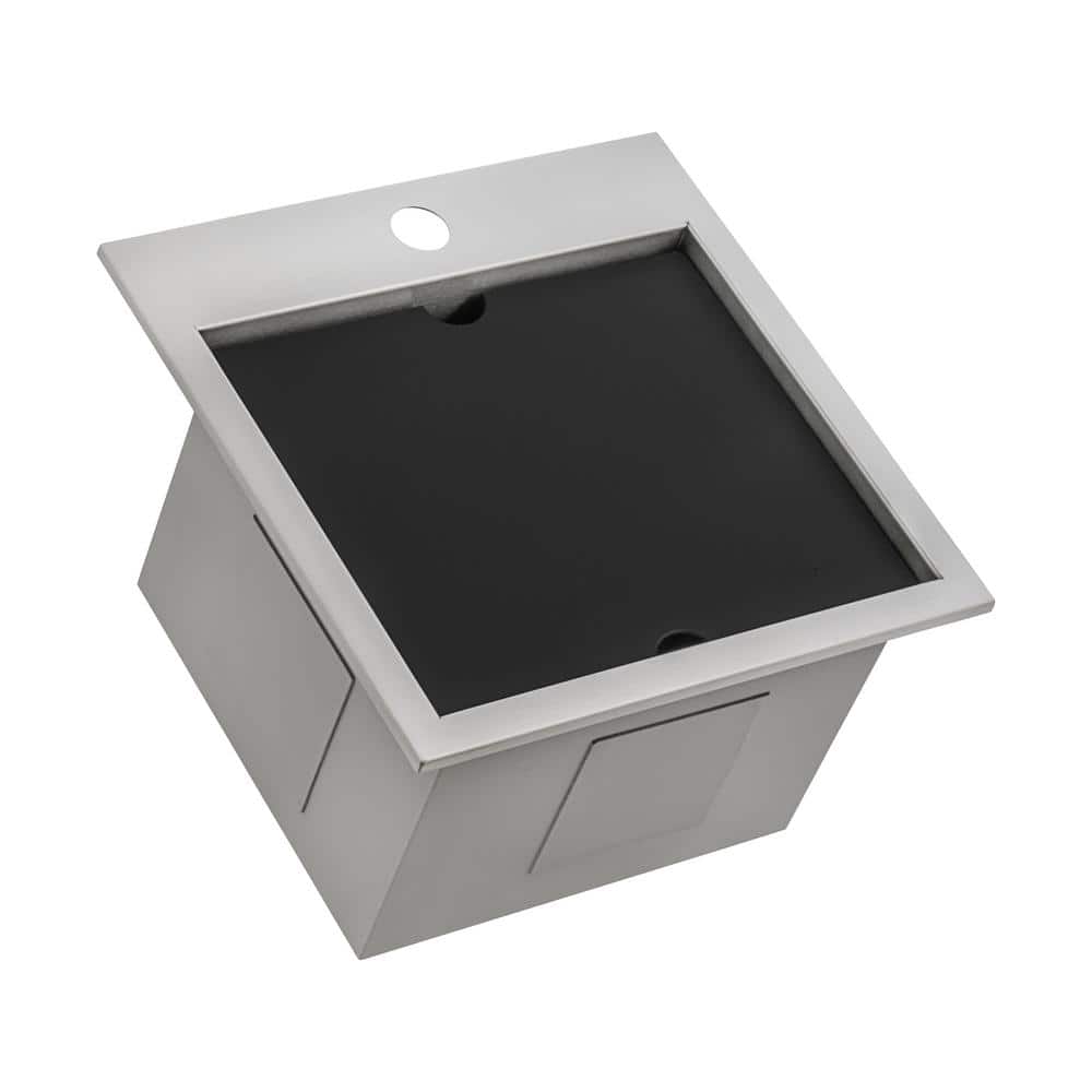 Merino 15 in. Drop-in Topmount Marine Grade 16-Gauge T-316 Stainless Steel RV Boat Square Outdoor Workstation Sink price history on PriceWatchPro