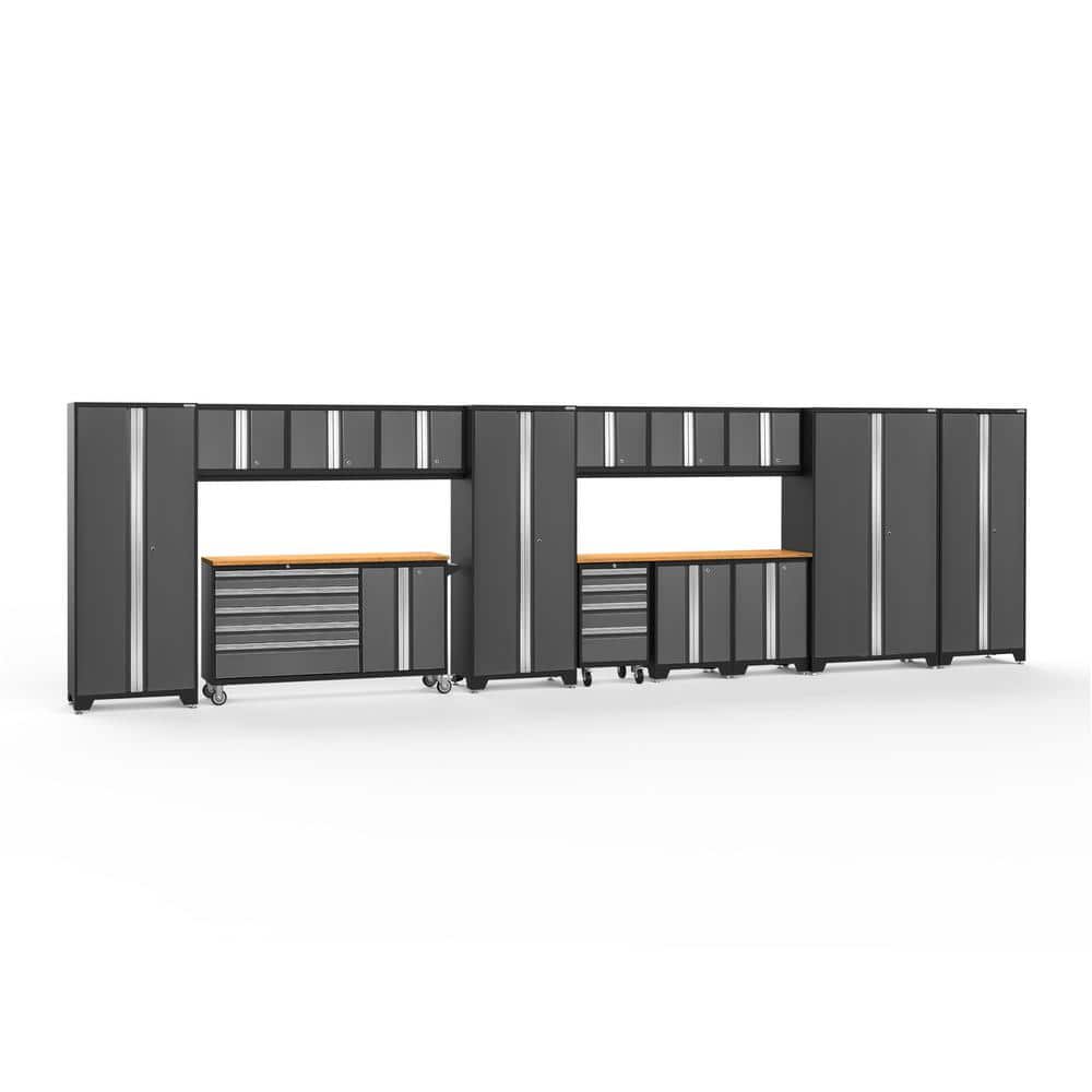 Bold Series 15-Piece 24-Gauge Steel Garage Storage System in Charcoal Gray (276 in. W x 76.75 in. H x 18 in. D) price history on PriceWatchPro