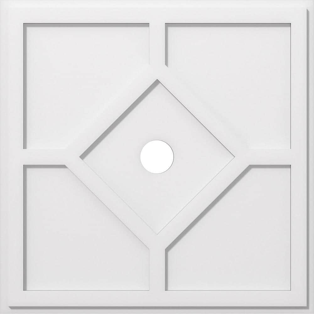 1 in. P X 9-3/4 in. C X 28 in. OD X 3 in. ID Embry Architectural Grade PVC Contemporary Ceiling Medallion price history on PriceWatchPro