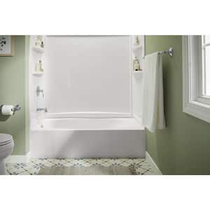 Performa 2 60 in. x 29 in. Soaking Bathtub with Left Drain in White