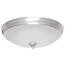 Clifton 11 in. Brushed Nickel Selectable LED Flush Mount