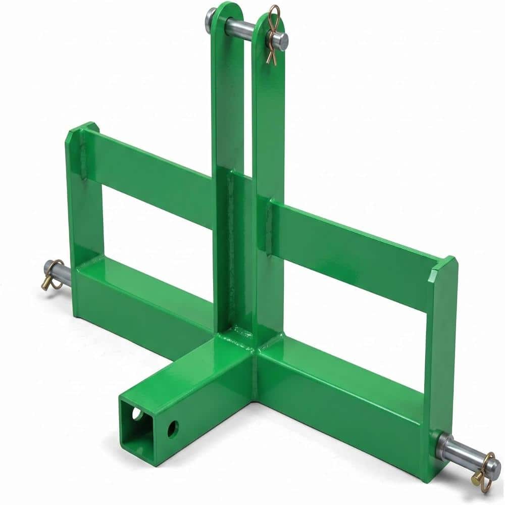 "Heavy Duty 3-Point Quick Hitch Adapter for Category 1 Tractors, 2"" Receiver Drawbar with Suitcase Weight Brackets" price history on PriceWatchPro