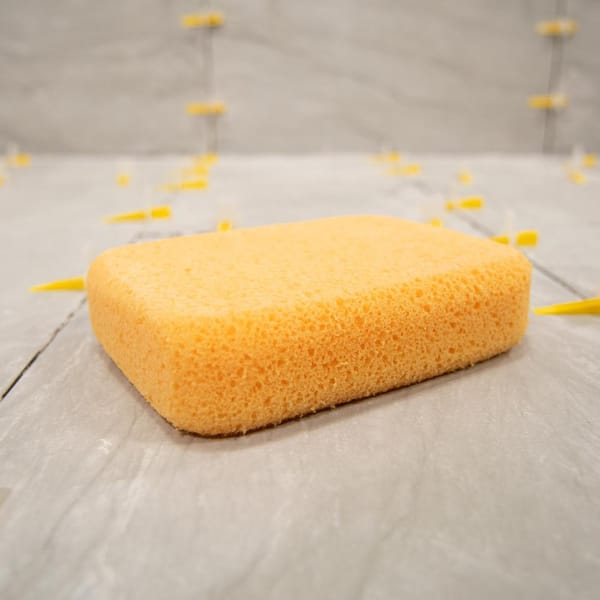 Armaly ProPlus Grouting Sponge - Heavy Duty Polyurethane Sponge for Fast  and Efficient Cleaning - Yellow, High Density, Rounded Edges