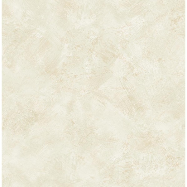 Seabrook Designs Faux Brushstroke Metallic Champagne and Cantaloupe Paper Strippable Roll (Covers 56.05 sq. ft.)