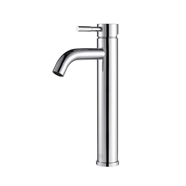 Unbranded Timeless Home Single Handle Vessel Sink Faucet in Chrome
