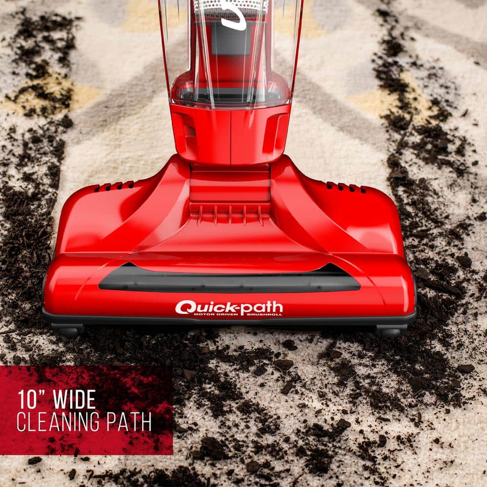 Red Bagless 3-in-1 Stick Vacuum Cleaner with Handheld Unit