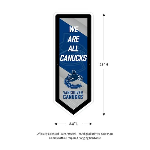 Black Classic Vancouver Canucks Jacket - Made in Canada