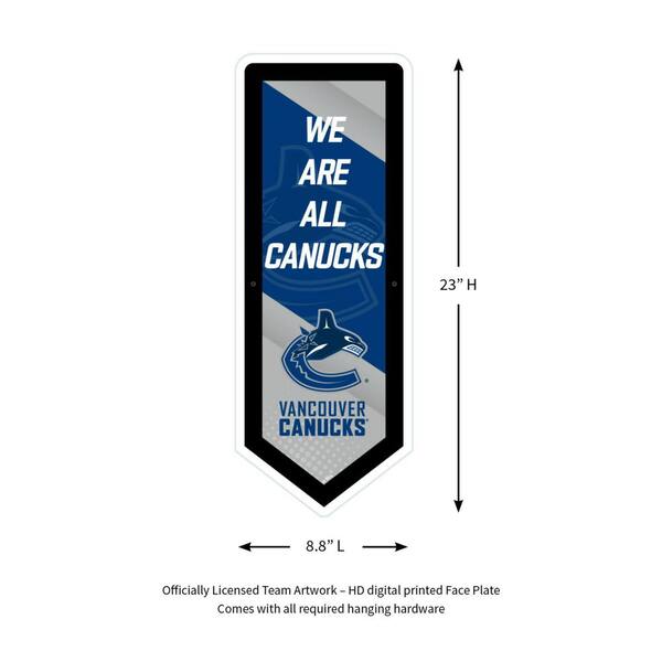 Black Classic Vancouver Canucks Jacket - Made in Canada