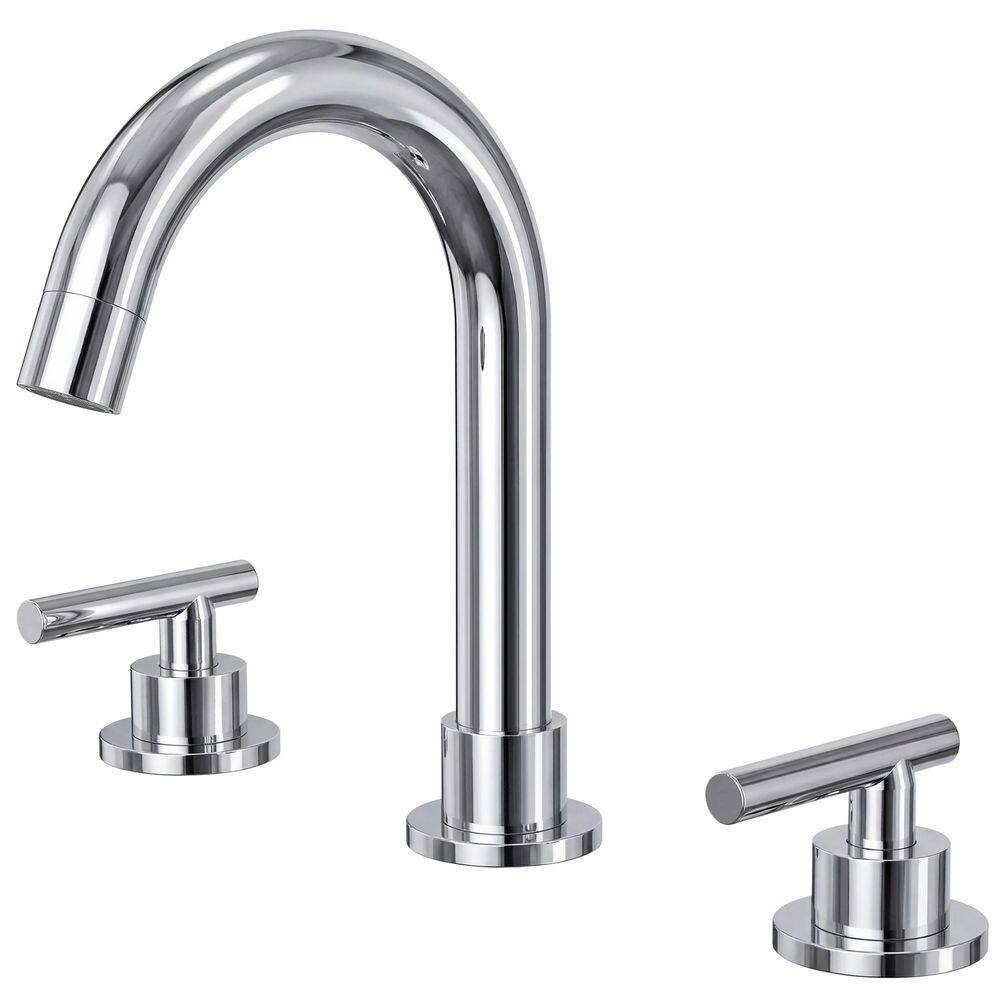 8 in. 3-Hole High-Arc Widespread Double Handle Bathroom Sink Faucet Spot Resist in Polished Chrome Drain Included price history on PriceWatchPro