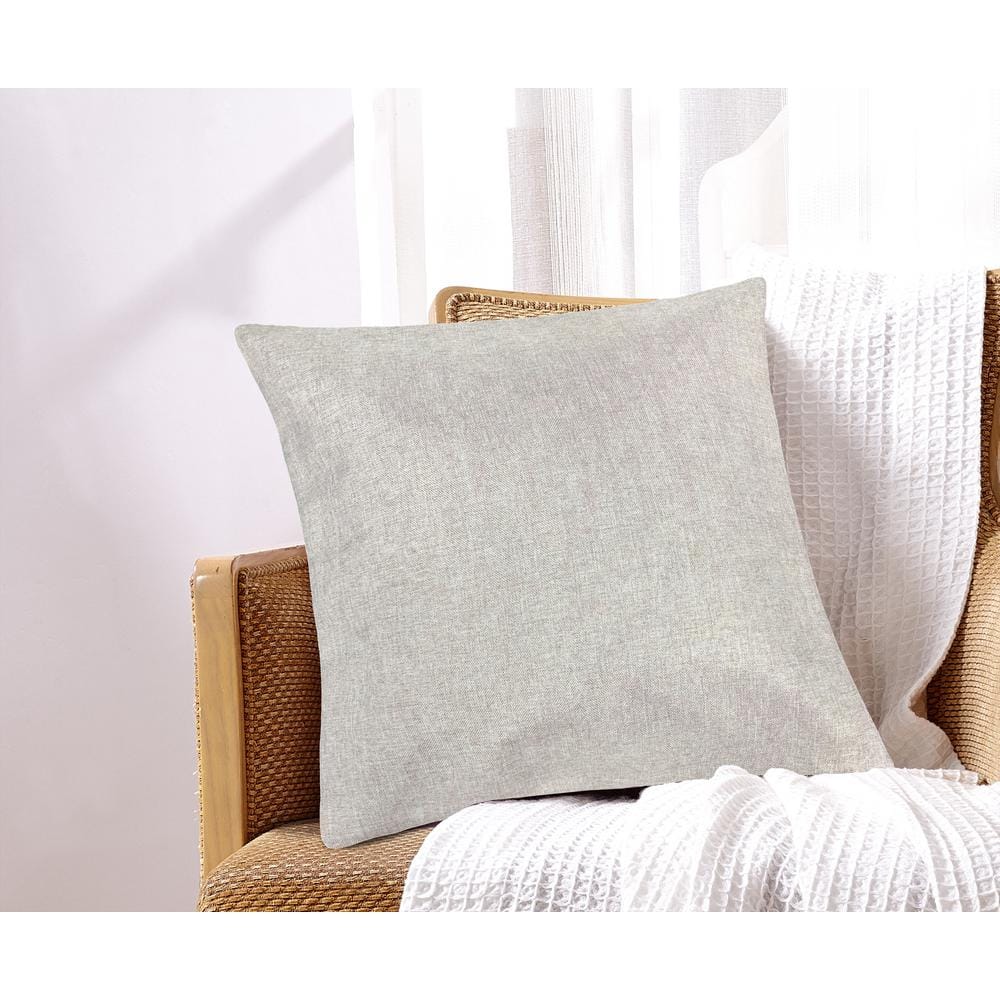 Massa Decorative Throw Pillow 18x18 Linen