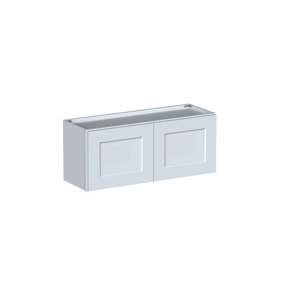 36 in. W x 12 in. D x 15 in. H Plywood Ready to Assemble Wall Bridge Kitchen Cabinet in Dove Gray price history on PriceWatchPro