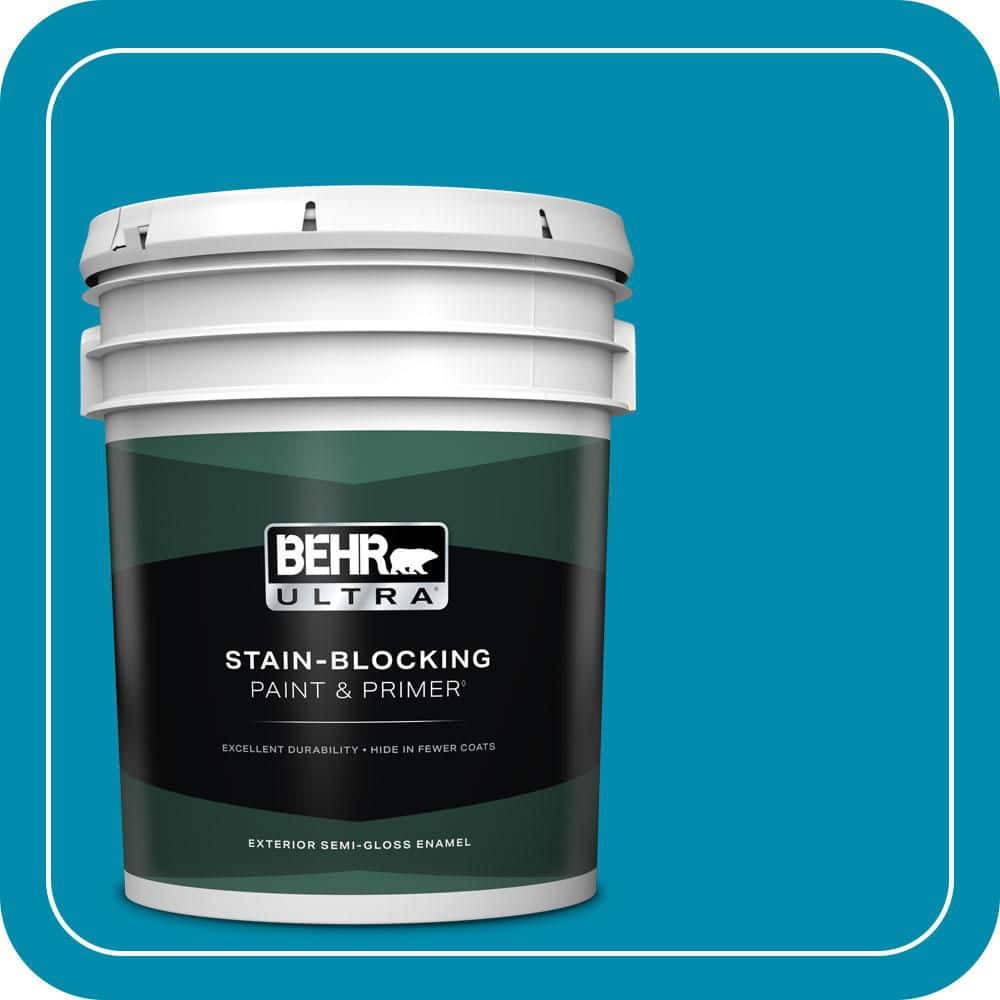 5 gal. #530B-7 Riviera Paradise Semi-Gloss Enamel Exterior Paint & Primer price history on PriceWatchPro