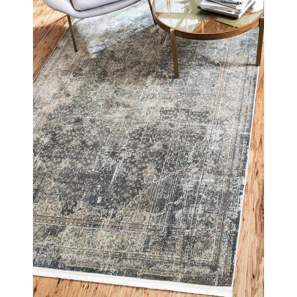 Baracoa La Cabana Fume Gray 3' 0 x 5' 0 Area Rug