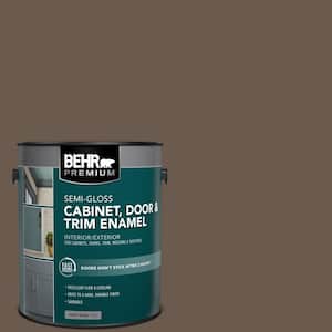 1 gal. #PPU5-02 Aging Barrel Semi-Gloss Enamel Interior/Exterior Cabinet, Door & Trim Paint