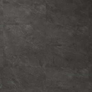 Monolith Charcoal Black 11.81 in. x 23.62 in. Matte Porcelain Floor and Wall Tile (13.55 sq. ft./Case)