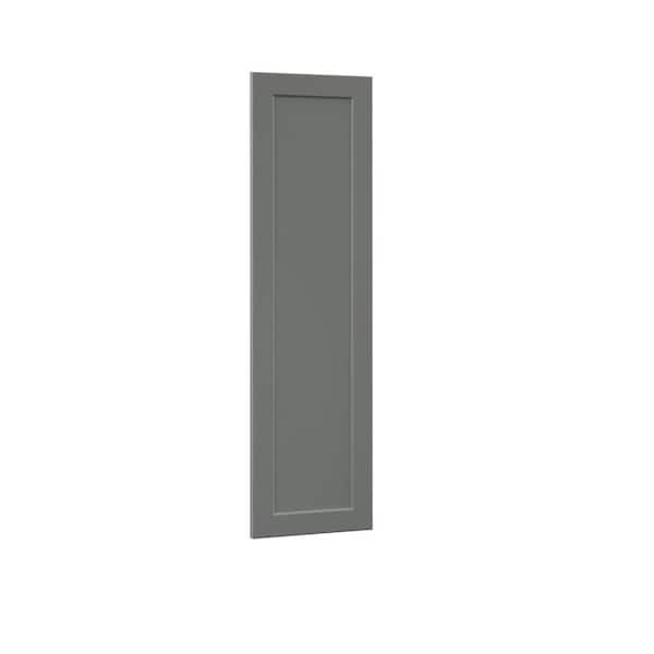 Hampton Bay Designer Series Melvern Storm Gray 0.75 in. x 42 in. x 12 in. Melvern Decorative End Panel