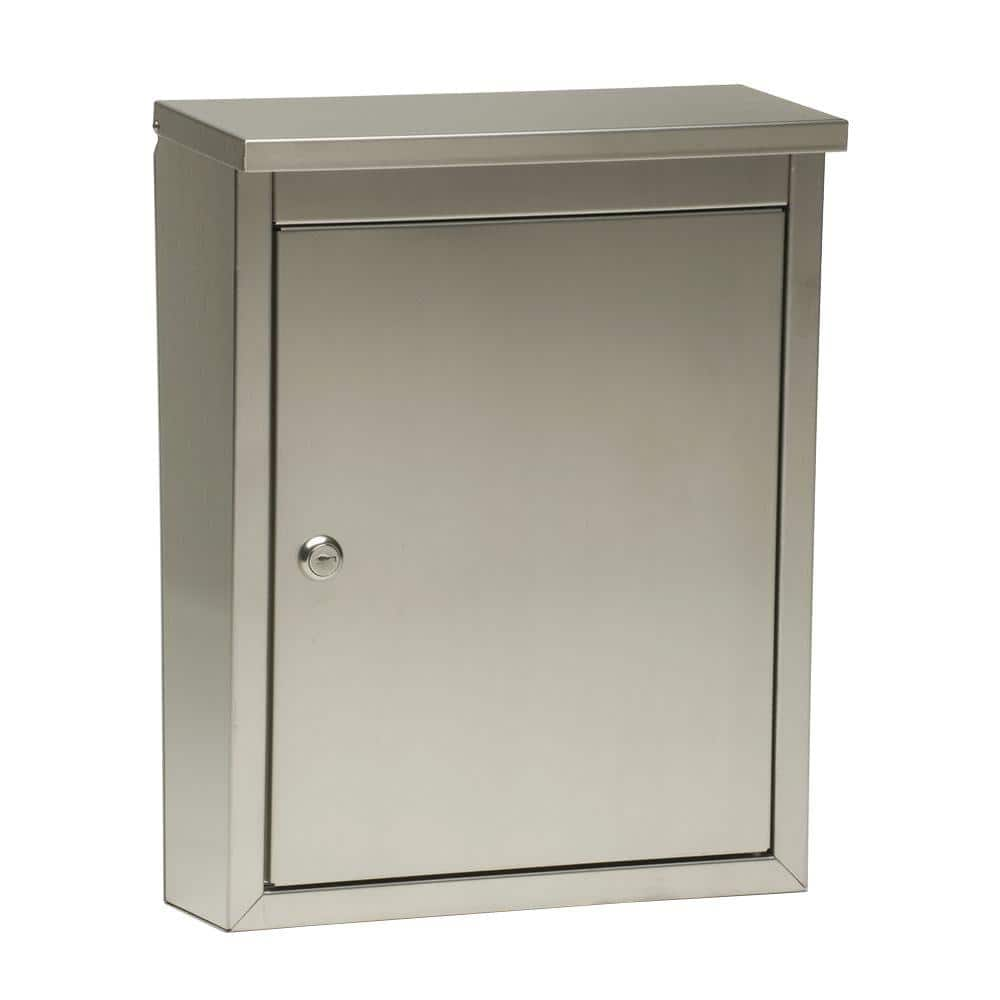 UPC 832794000092 product image for Architectural Mailboxes Metropolis Stainless Steel, Medium, Locking, Wall Mount  | upcitemdb.com