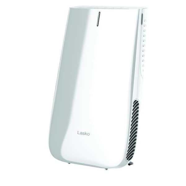 Lasko Pure Silver Slim Profile Air Purifier with HEPA-Type Filtration