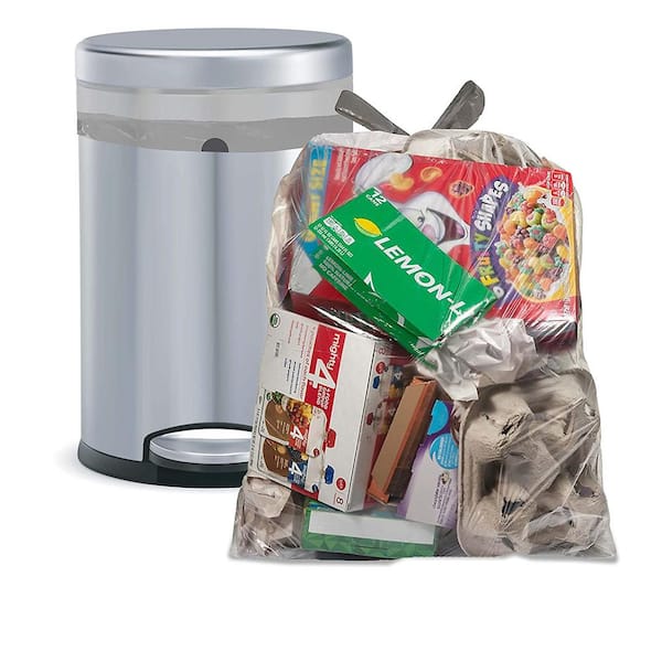 Great Value Strong Flex 13-Gallon Drawstring Tall Kitchen Trash Bags,  Citrus Bur