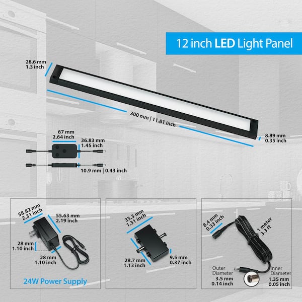 13.5 Inch LED RGB Light Bar Dual Row 72 Watt Combo Ultra Accent