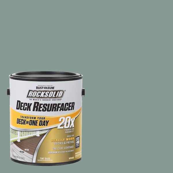 Rust-Oleum RockSolid 1 gal. Moss Exterior 20X Deck Resurfacer