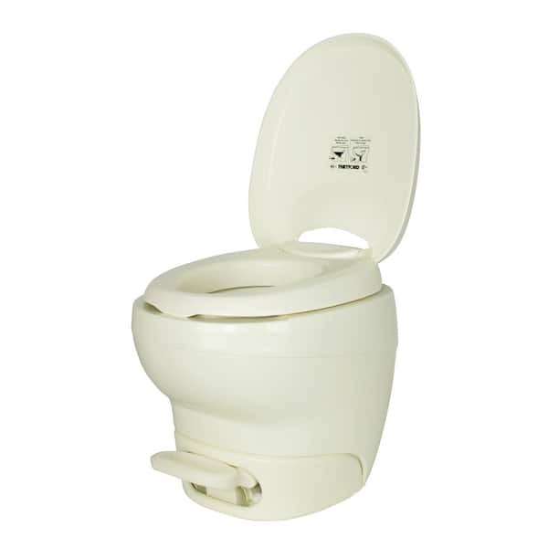 THETFORD Aqua-Magic High Profile Bone Bravura Permanent RV Toilet