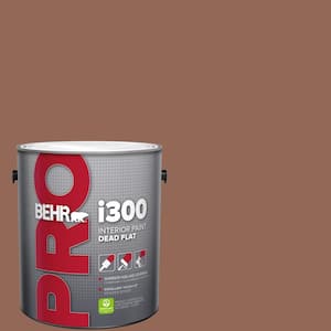 1 gal. #S190-6 Rio Rust Dead Flat Interior Paint