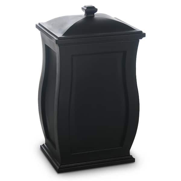 Mansfield 22 Gal. Polyethylene Black Storage Bin