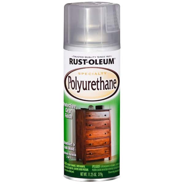 Rust-Oleum Specialty 11.25 oz. Gloss Clear Polyurethane Spray (6-Pack)