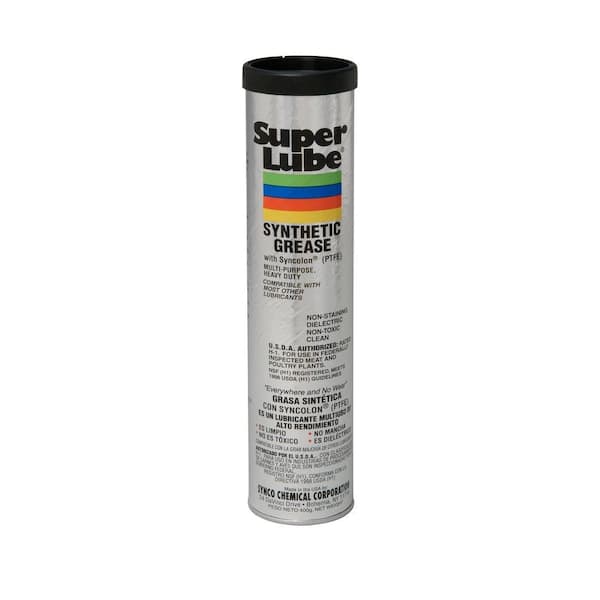 Super Lube 400 gram 14.1 oz. Cartridge Synthetic Grease with Syncolon PTFE (12- Pieces)