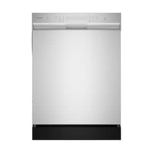 24 in Front Control Standard Built-In Dishwasher with Stainless Steel Tub and 5 Washing Cycles