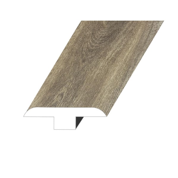 null Vagabond Pastoral Brown 0.5 in. Thick x 1.8 in. W x 94.5 in. L ESPC Vinyl T-Molding