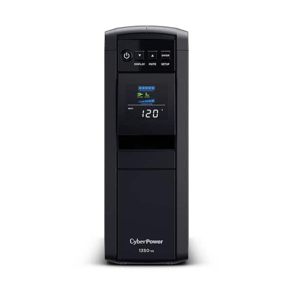 CyberPower 1500VA 10-Outlet UPS RJ45 COAX USB Charging LX1500GU3 - The Home  Depot