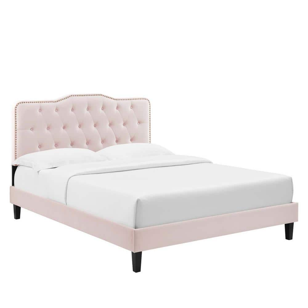 Cushion Back Wooden Bed Headboard, Bed Size: 5x6 Feet